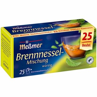 Meßmer Brennnessel-Mischung 25 Teebeutel (50g Packung)
