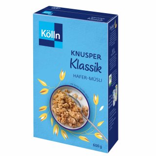Kölln Müsli Knusper Klassik (600g Packung)
