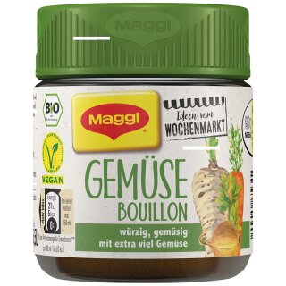 Maggi Ideen vom Wochenmarkt Bio Gemüse Bouillon, für 5,5 l