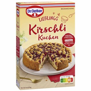 Dr. Oetker Kirschlikuchen (435g Packung)