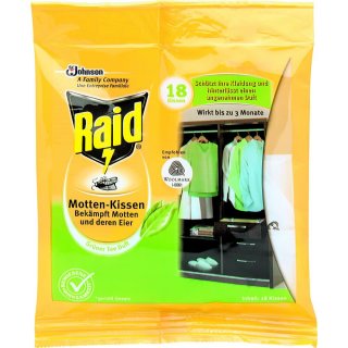Raid Motten-Kissen Grüner Tee Duft (18St)