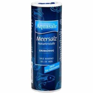 Aquasalz Meersalz Naturkristalle grobkörnig (250g Dose)