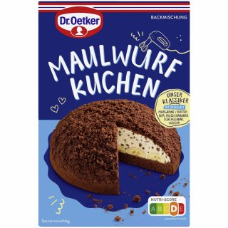 Dr. Oetker Maulwurfkuchen (435g Packung)