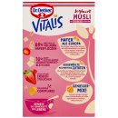 Dr. Oetker Vitalis Joghurtmüsli mit Erdbeerstückchen 3er Pack (3x600g Packung) + usy Block