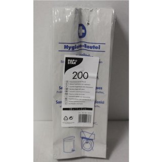 Papstar Hygienebeutel 28 x 11 x 5 cm (200 Stck Packung)