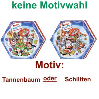 Kinder Mix Weihnachtsteller KEINE MOTIVWAHL (152g)