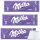Milka Alpenmilch 3er Pack (3x250g Großtafel) + usy Block
