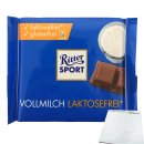 Ritter Sport Vollmilch Laktosefrei (100g Tafel) + usy Block