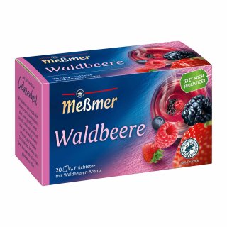 Meßmer Waldbeere Fruchtig-herb 20 Teebeutel (50g Packung)
