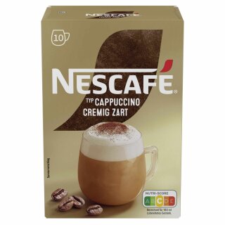 Nescafé Gold Typ Cappuccino Cremig Zart Getränkepulver 140g (10x14g Sticks)