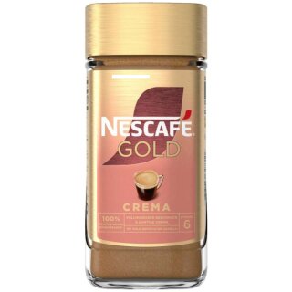 Nescafé Gold Crema (200g Glas löslicher Kaffee)