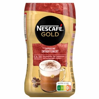 Nescafé Gold Cappuccino Entkoffeiniert (250g Dose)