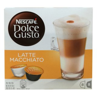 Nescafe Dolce Gusto Latte Macchiato, 1er Pack (1 x 16 Kapseln)