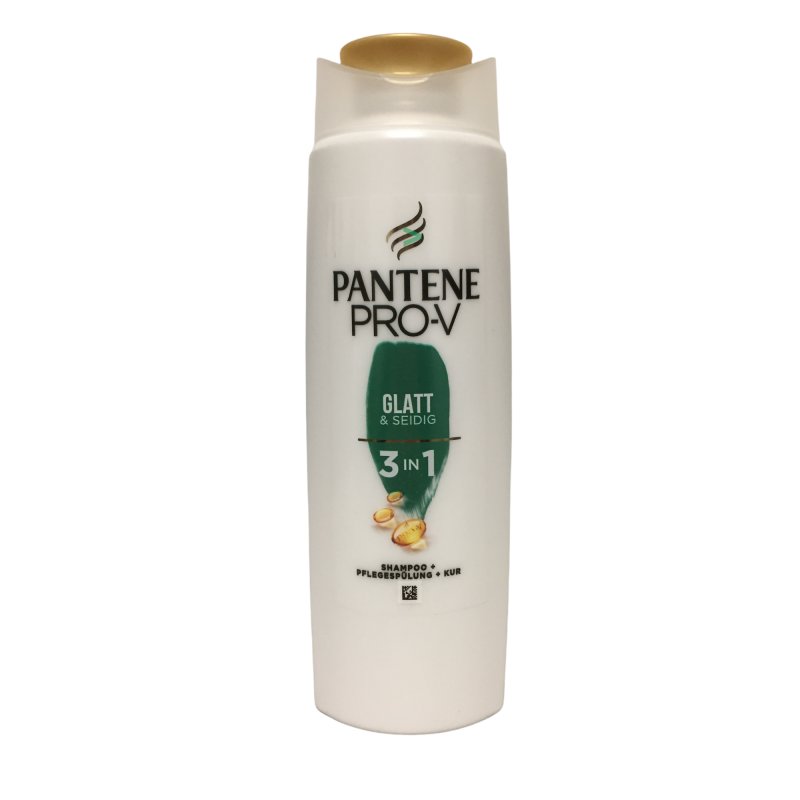 Pantene Pro V Shampoo Glatt Und Seidig Pantene Pro-V Glatt und Seidig 3in1 Shampoo, Spülung und Intensiv-Kur