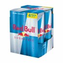 Red Bull Sugarfree Energy Drink 4er Pack EINWEG (4x250ml...