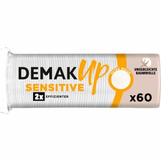 Demak Up Sensitive Wattepads (60 Cotton Pads)