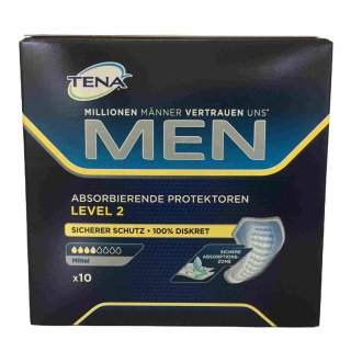 Tena Men Einlagen Level 2 Mittel (10 Einlagen)