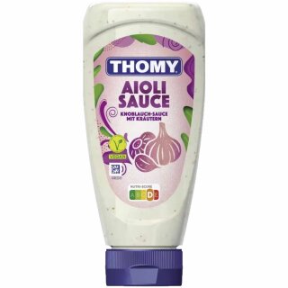 Thomy vegane Aioli Sauce (200ml Flasche)