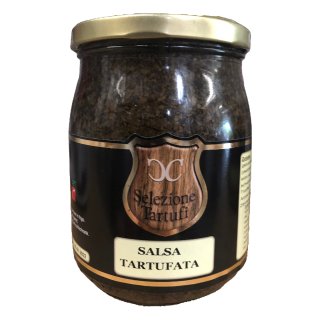 Selezione Tartufi Salsa Tartufata (500g Glas italienische Pilzsauce mit Trüffeln)