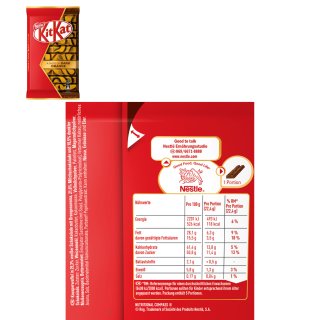 KitKat A Taste of Dark Orange 3er Pack (3x112g Schokoladentafel) + usy Block