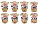 Nissin Cup Noodles Ginger Chicken (8x63g Nudelsuppe mit...