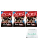 Haribo Color Rado Dark Mix (3x200g Beutel) + usy Block