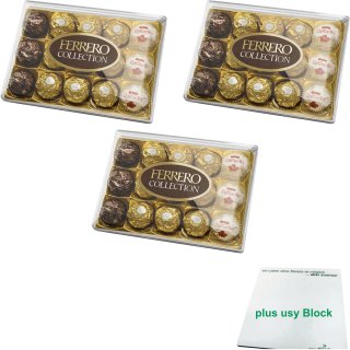 Ferrero Collection 3er Pack (3x172g) + usy Block