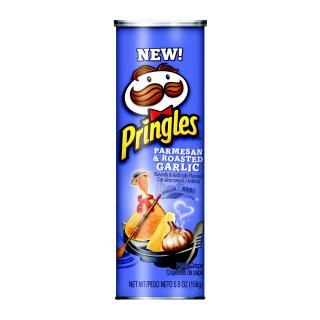 Pringles Parmesan & Roasted Garlic (158g)