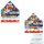 Ferrero Kinder Maxi Mix Adventskalender 2020 Doppelpack (2x351g) mit beiden Motiven: Nordpol und Weihnachtstheater + usy Block