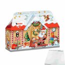 Ferrero Kinder Mix Adventskalender 3D - Motiv Weihnachtsmann (234g Packung) + usy Block