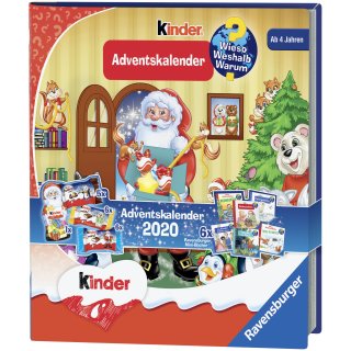 kinder Mix Adventskalender Ravensburger Wieso? Weshalb? Warum? (109g)