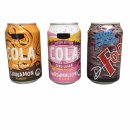 Cola Testpaket: 3 Flavour Sorten: Marshmallow, Dr. Foots...