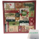 dm Bio Adventskalender 2020 "24 kleine Leckereien" (782g) + usy Block