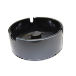 WACA Aschenbecher schwarz (1 Stck.)