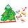 Ferrero Kinder Happy Moments Mini Mix Adventskalender Motiv: Tanne mit Sternen (133g Packung)