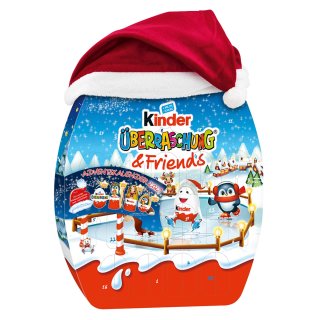 Ferrero Kinder Überraschung Adventskalender Motiv: Schlittschuh (431g Packung)