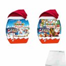 Ferrero Kinder Überraschung Adventskalender beide Motive (2x431g Packung) + usy Block
