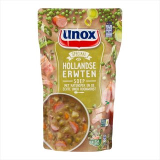 Unox Erwten Soep met Katenspek en Rookworst (Erbsensuppe mit Speck und geräucherter Wurst, 570ml Packung)