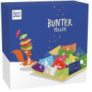 Ritter Sport Bunter Teller 3er Pack (3x230g Packung) plus usy Block
