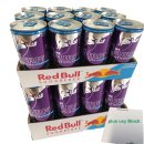 Red Bull The Purple Edition sugarfree Acai 2er Pack (24x0,25l Dose) + usy Block