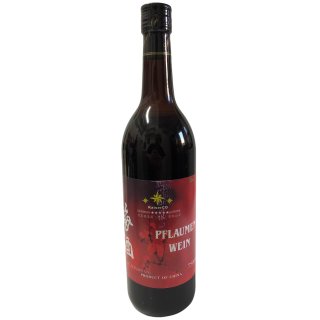 Pflaumenwein - original aus China 10,5% Vol (0,75l Flasche)