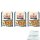 Quaker Cruesli Müsli 4 Sorten Nüsse 3 x 450g (4 Noten) + usy Block