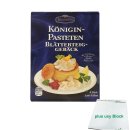 Jensens Königin-Pasteten 4 Stck (100g Packung) + usy Block