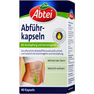 Abtei Abführkapseln (40 er)
