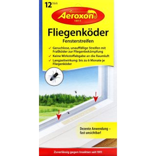 Aeroxon Fensterstreifen 12 Stück 20g