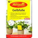 Aeroxon Gelbfalle für Topfpflanzen 10 er