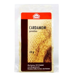 Alba Cardamom Gemahlen  10g