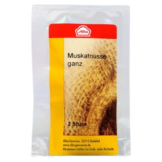 Alba Muskatnüsse (2 er) Beutel