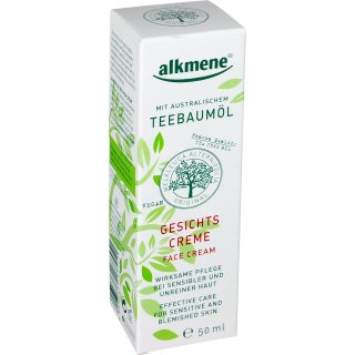 Alkmene Teebaumöl Gesichtscreme  50ml