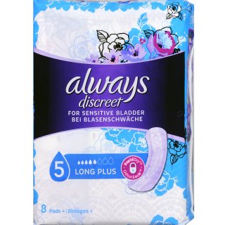 Always discreet Inkontinenz Einlagen long plus (8 St)